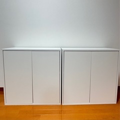 IKEA EKET エーケト 棚キャビネット2点の画像