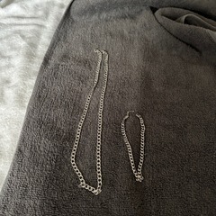 新品未使用ネックレス＆ブレスレットの画像