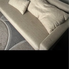 ソファーベット　ベージュの画像