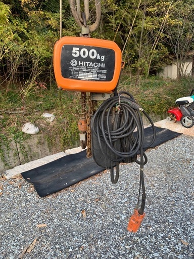 電動ホイスト　500kg
