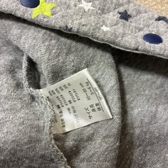 新生児用　ベビー服　星　50-60の画像