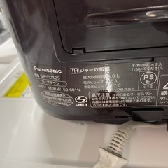 配送可能　保証付き パナソニック SR-FD109 炊飯器 5.5cm IH式 ブラウンの画像