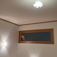 シーリングライト 傘 電球付 ウェーブ 照明の画像