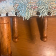 スツール　オットマン　ローチェア　丸椅子　低座の画像