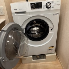 ドラム式洗濯機 AQUAの画像