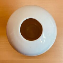 Adam&Eve 花瓶 アラス 花生（白）の画像