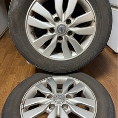 15インチアルミホイール　日産セレナ使用した　4本セットの画像