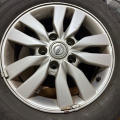 15インチアルミホイール　日産セレナ使用した　4本セットの画像