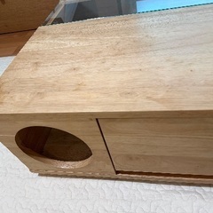 猫家具　ローテーブルの画像