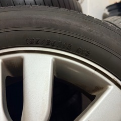 15インチアルミホイール　日産セレナ使用した　4本セットの画像