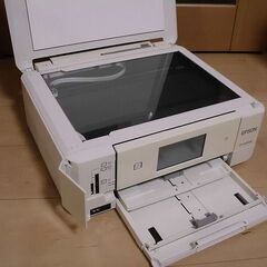 商談中【中古・ジャンク】EPSONプリンター EP-808AW + 互換インクカートリッジ(未開封)の画像