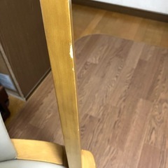 ダイニングチェアー回転式２脚の画像