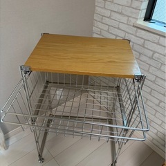 無印良品　ステンレスユニットシェルフの画像