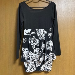 ショート丈ワンピースの画像