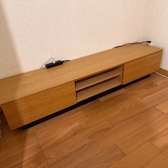  テレビ台(ローボードレシェンテ 150LB LBR)の画像