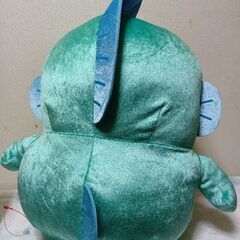 サンリオ　ハンギョドン特大ぬいぐるみ＆フィギュアセットの画像