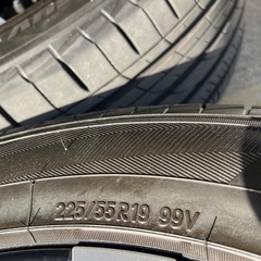 40 アルファード ヴェルファイア エグゼクティブラウンジ タイヤ ホイールの画像