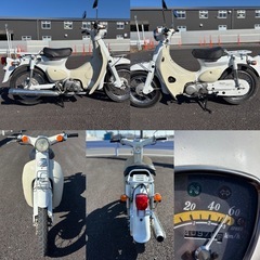 ⭐️リトルカブ50もちろん快調⭐️プラグ・グリップなど新品交換済み⭐️キャブ最終モデル❗️50cc原付オートバイ⭐️の画像