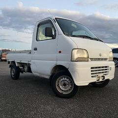 富山発 スズキ 軽トラック 4WD 平成11年 9万キロ パワーステアリングの画像