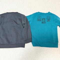 新品未使用　裏起毛トレーナー100㎝の画像