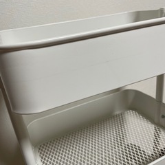 IKEA RÅSKOG（ロースコグ）ワゴン ホワイトの画像