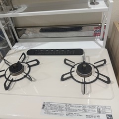 【引取先決定】パロマ　二口ガスコンロ　都市ガス用の画像