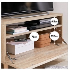 LOWYA テレビボード
の画像