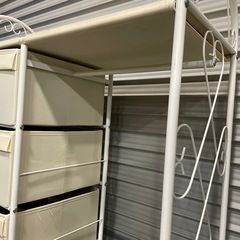 衣装収納棚 ラック 衣類収納の画像
