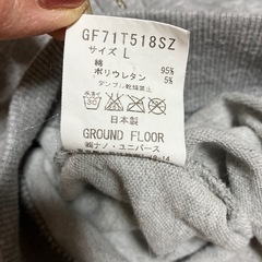 レディース　
ナノ・ユニバース パーカー Lの画像