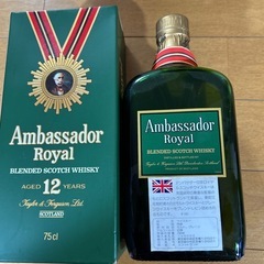 Ambassador Royal アンバサダーロイヤル12年　未開栓　箱付きの画像