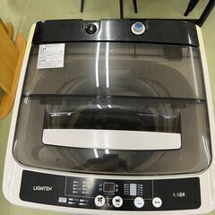 【リサイクルショップ ピカソ 小松原】🌀✨LIGHTEN 全自動洗濯機 5.0kg【XQB50-1699／2022年製】分解洗浄済✨🌀★2301★の画像