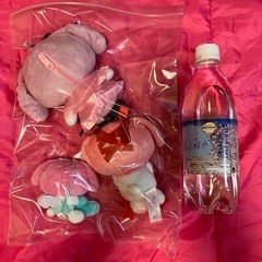 マイメロのセット①　ぬいぐるみの画像