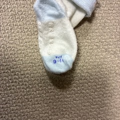 ベビーソックス　新生児用の画像