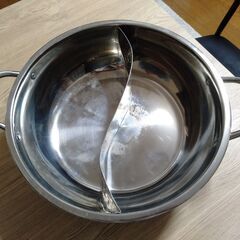【火鍋用鍋 30cm 新品未使用】1000円〈引き取り限定〉の画像