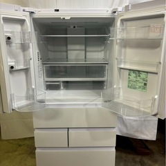 【12ヶ月保証】アイリスオーヤマ 6ドア冷蔵庫 IRGN-C45A-W 2023年製453Lの画像