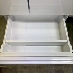 【12ヶ月保証】アイリスオーヤマ 6ドア冷蔵庫 IRGN-C45A-W 2023年製453Lの画像