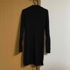 GU ハーフジップミニワンピースの画像