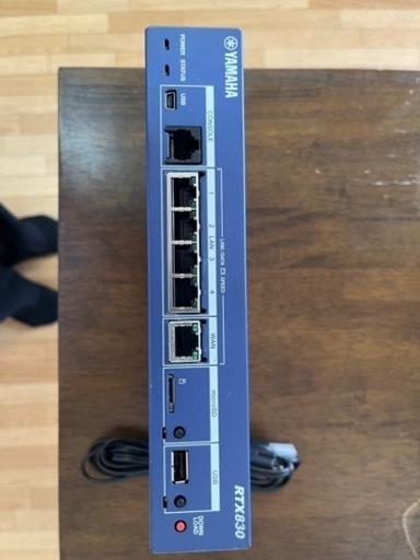 【中古】【中古品】YAMAHA ギガアクセスVPNルータdual_band RTX830