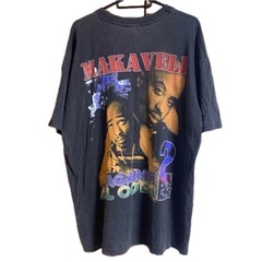 2PAC 2pac tupac Tシャツ　L 古着　90s HIPHOPの画像