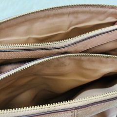 COACH コーチ　2way ショルダーバッグ ピンクベージュ　F57520の画像