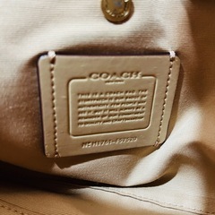 COACH コーチ　2way ショルダーバッグ ピンクベージュ　F57520の画像