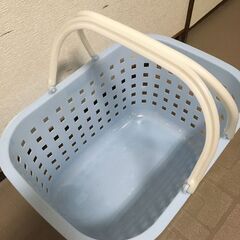 【引き取り限定。置き配。越前市】洗濯カゴ　直径45CMの画像