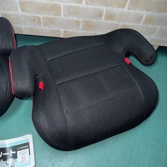 ブースターシート　ジュニアシート　オールメッシュ　ブラック　2台の画像