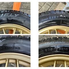 205/55/R16 91Hスタットレスタイヤ STiアルミホイル付の画像