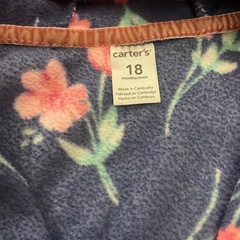 【80】海外べビー服 アウター ベスト フリース くま耳の画像