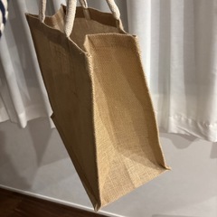 無印良品ジュートバッグの画像