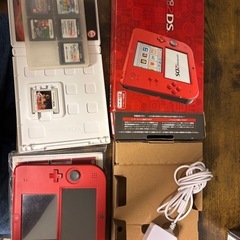Nintendo2DS本体とカセットの画像