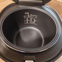 YAMAZEN炊飯器3合炊きの画像