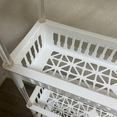 決まりました！【スリム収納ラック 4段 キャスター付き】の画像