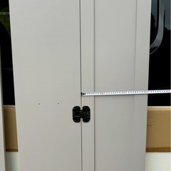 (1)日本フラッシュ　鏡入り折れ戸2セットの画像